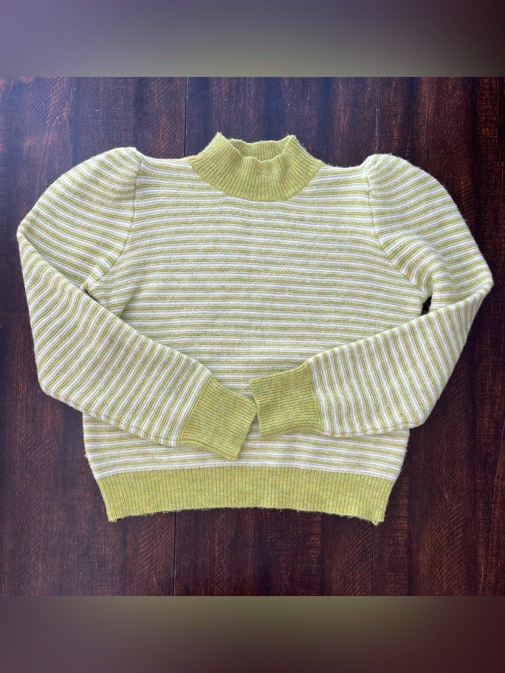 Fab’rik Puff Sleeve Knit Sweater